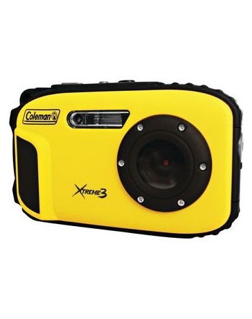 Coleman C9wp-y Xtreme3 20 Mp Waterproof Color Amarilla - Envío Gratuito