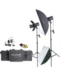 KiT Iluminacion Square Perfect Softbox Estudio Fotografico Foto luces Estroboscópicas-Multicolor - Envío Gratuito