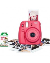 Camara Instax Mini 8 Rasberry + Rollo De 10 Fotos (nueva Línea) - Envío Gratuito