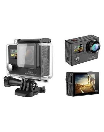 Action Camera,Tipo GoPro Camara deportiva Pantalla Dual, 2" Full HD - Envío Gratuito