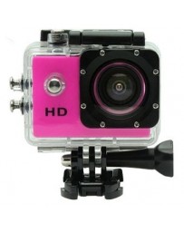 Camara Sportcam Gadgets One HD 720P Sumergible ROSA. - Envío Gratuito