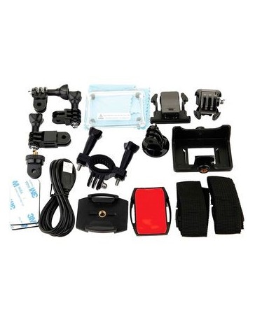 Action Cam Stylos Cámara Deportiva + Accesorios - Envío Gratuito