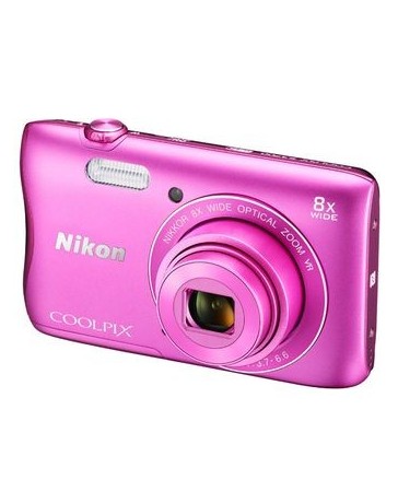 COOLPIX S3700-Rosa - Envío Gratuito