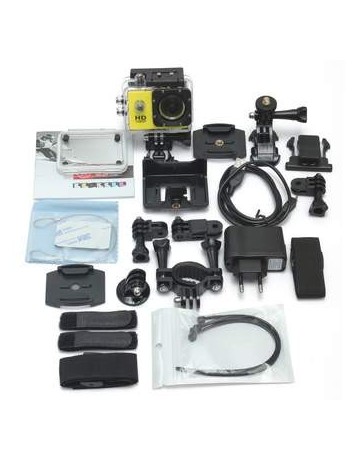 12MP HD 1080P del casco de la bicicleta Deportes DV cámara - Envío Gratuito