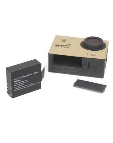 H16 1080p Wifi Portatil Impermeable Sport, Camara De 2,0 - Envío Gratuito