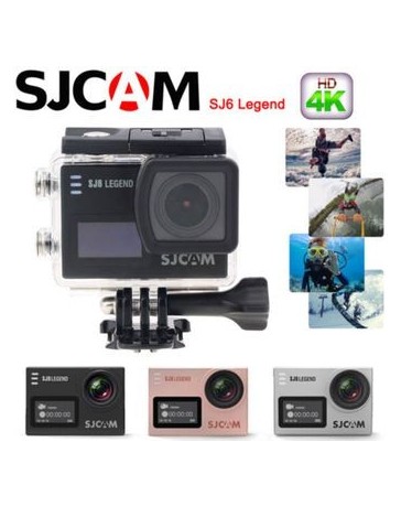 Camara Sumergible Sjcam Sj6 Legend 4k Touch Wifi Accesorios - Envío Gratuito