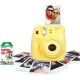 FUJIFILM - INSTAX MINI 8 CÁMARA DE ROLLO INSTANTÁNEA - AMARILLO - Envío Gratuito