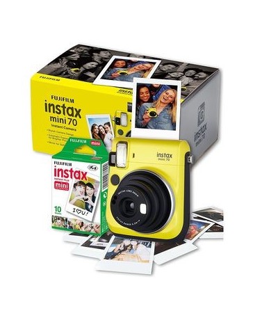 Camara Fujifilm Instax Mini 70 Instantanea Espejo Selfie - Envío Gratuito