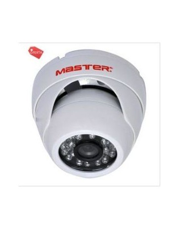 MASTER MS-CARMDOM800TVL CÁMARA DE SEGURIDAD TIPO DOMO - Envío Gratuito