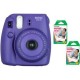 Camara Instantanea Fujifilm Instax Mini 8 - Morado + 20 Sheets Mini Film - Envío Gratuito