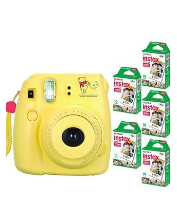 Cámara Instantánea Fujifilm Instax Mini 8 - Disney Winnie the Pooh - Envío Gratuito