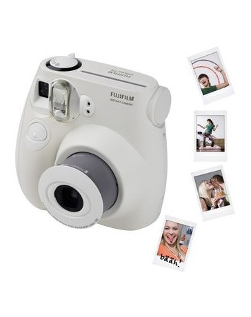 Cámara Instantanea Fujifilm Instax Mini 8 tipo polaroid - color blanco - Envío Gratuito