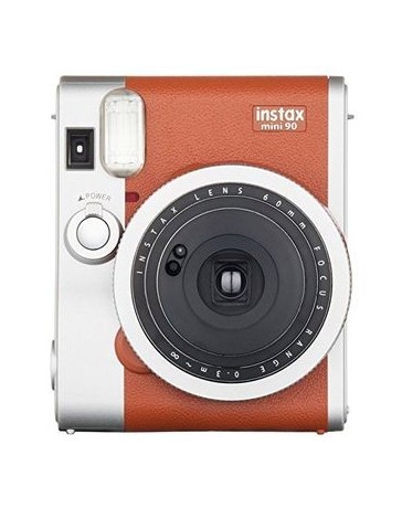 Cámara Instantánea Fujifilm Instax Mini 90 Neo Classic -Cafe - Envío Gratuito