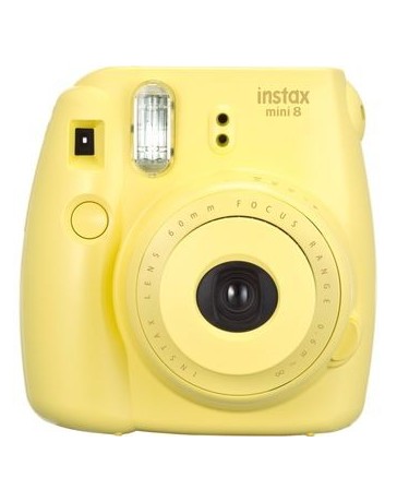 Camara Instantanea Fujifilm Instax Mini 8 - Amarillo - Envío Gratuito