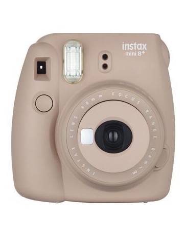 Camara Instantanea Fujifilm Instax Mini 8+ Selfie - Cocoa - Envío Gratuito