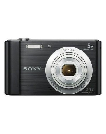 Camara Digital Sony DSC-W800 20.1MP 5x-Negro - Envío Gratuito