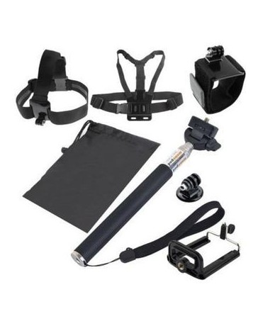 Kit De Accesorios 6 En 1 Para Gopro Hero 3+ Monopod - Envío Gratuito