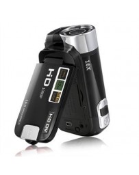 Cámara Fotográfica 16MP Full HD 1080p 2,7" TFT -Negro - Envío Gratuito