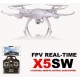 Drone X5 SW FPV con camara WIFI de Syma Camara HD - Envío Gratuito
