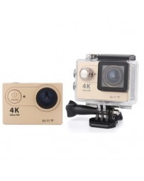 Camara Deportiva sumergible H9R color Dorado graba 4k, 2k - Envío Gratuito