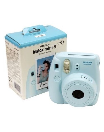 Cámara Instantánea Fujifilm instax mini 8 – Azul - Envío Gratuito