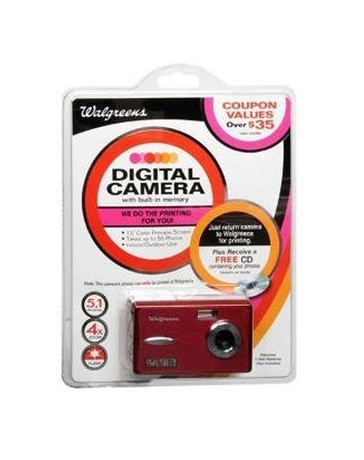 Camara Digital Sakar 89480-RED-WG, 5.1MP - Envío Gratuito