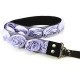 Lavender Rose Organza 1.5" SLR/DSLR Floral Camera Strap - Envío Gratuito