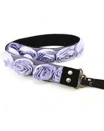 Lavender Rose Organza 1.5" SLR/DSLR Floral Camera Strap - Envío Gratuito