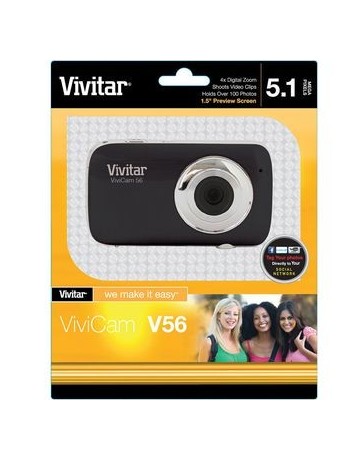 Vivitar 5.1MP Camera with 1.5-Inch TFT Panel - Envío Gratuito