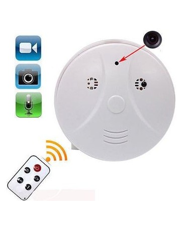 Camara Espia Hd Oculta En Detector De Humo - Envío Gratuito