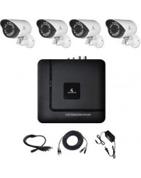 Kit Cctv Ahd Video Hd 720p Dvr 4 Camaras - Envío Gratuito