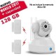 Camara De Seguridad Ip Con Alarma Antena - Envío Gratuito