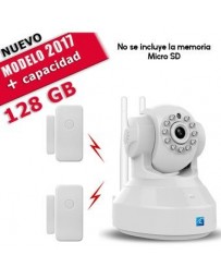 Camara De Seguridad Ip Con Alarma Antena - Envío Gratuito