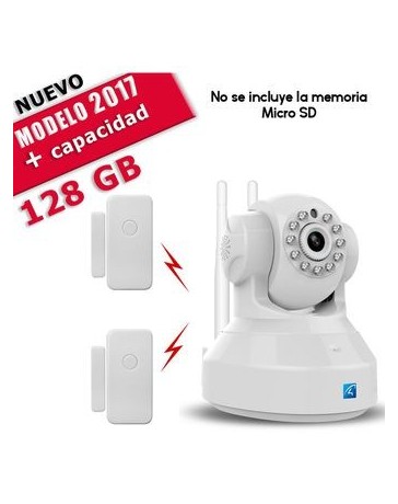 Camara De Seguridad Ip Con Alarma Antena - Envío Gratuito