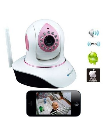 Cámara Motorizada De Vigilancia Wifi Hd - Envío Gratuito