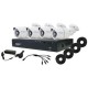 Kit cctv videovigilancia meriva, 4 camaras - Envío Gratuito
