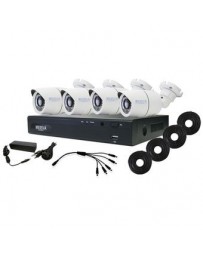 Kit cctv videovigilancia meriva, 4 camaras - Envío Gratuito