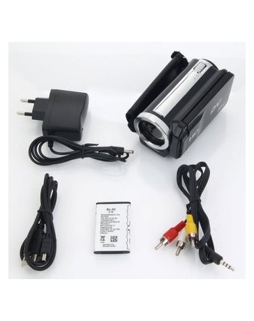 HD-V20 2.4 "LCD HD 720P 4X zoom deportes - Envío Gratuito