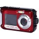 Cámara Digital Compacta Doble Pantalla 24MP-Rojo - Envío Gratuito