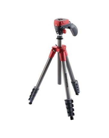 Tripie con Cabeza Compact Action Manfrotto - Envío Gratuito