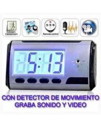 Camara Espia Alarma Reloj Despertador 32 Gb - Envío Gratuito