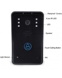 WiFi Timbre De La Puerta Video Camera Phone - Envío Gratuito