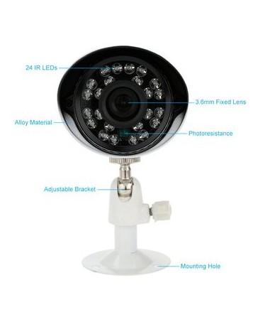 KKMOON 700TVL Bullet CCTV Security - Envío Gratuito