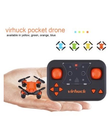 RC Nano Mini Drone Virhuck Volar-360 Luces - Envío Gratuito