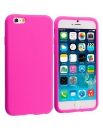 Funda de Gel de Silicona de Goma Suave para Iphone 6-Rosa - Envío Gratuito