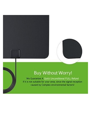Pictek HDTV Antenna, Indoor Digital TV Antenna - Envío Gratuito