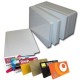 Kit de Impresión de Credenciales en PVC 100 Tarjetas - Envío Gratuito