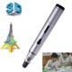 Hand Held Estereoscópico 3d Printing Pen (plata) - Envío Gratuito