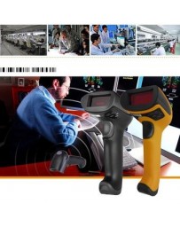 ER Escáner de código de barras láser USB de color amarillo - Envío Gratuito