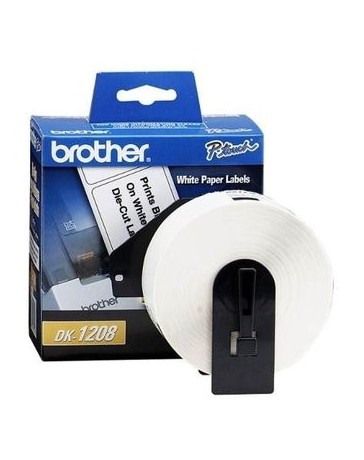 Etiqueta Brother DK1208 precortada 38mm x 903mm - Envío Gratuito